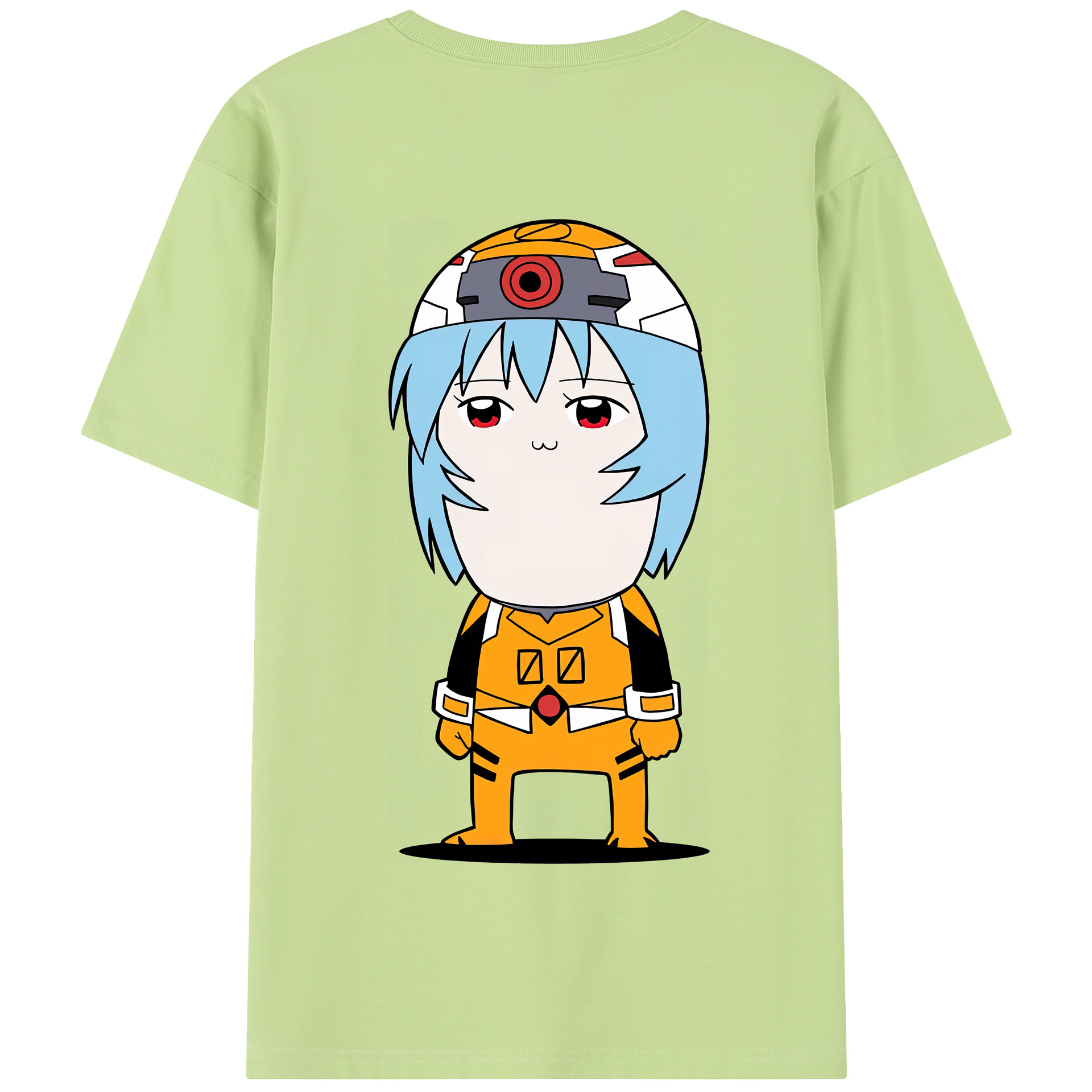 （画像用） EVA 新世紀エヴァンゲリオン 綿100％半袖Tシャツ（背面プリント）